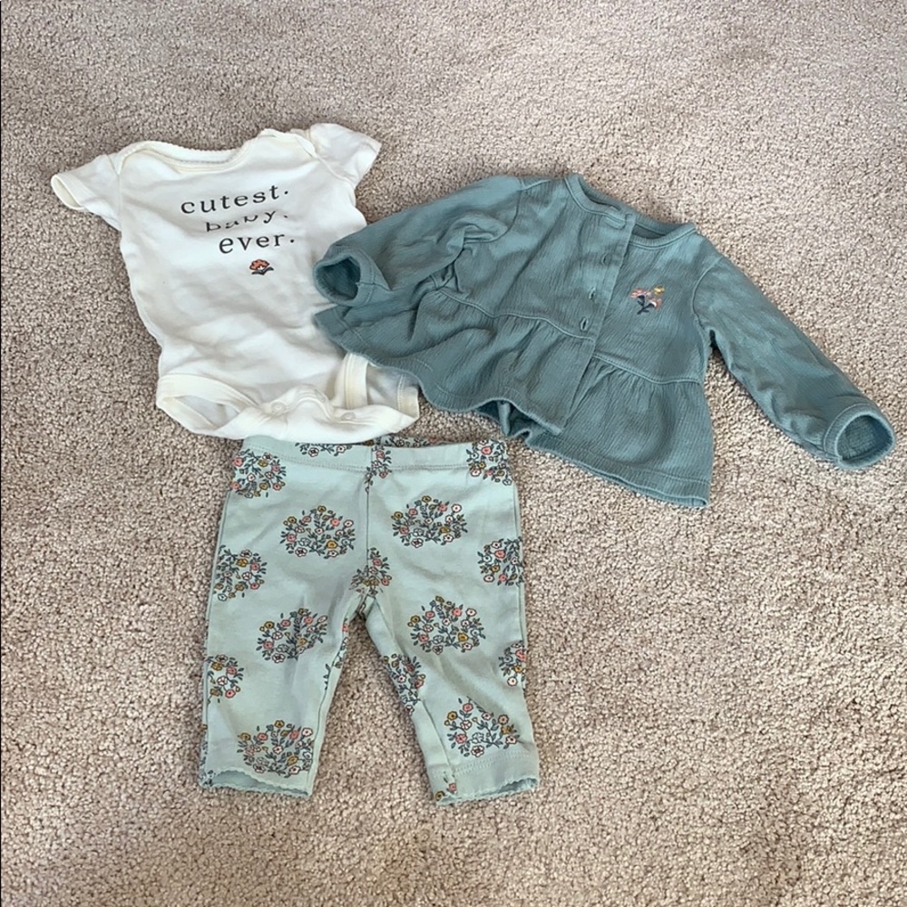 Cute baby girl set
